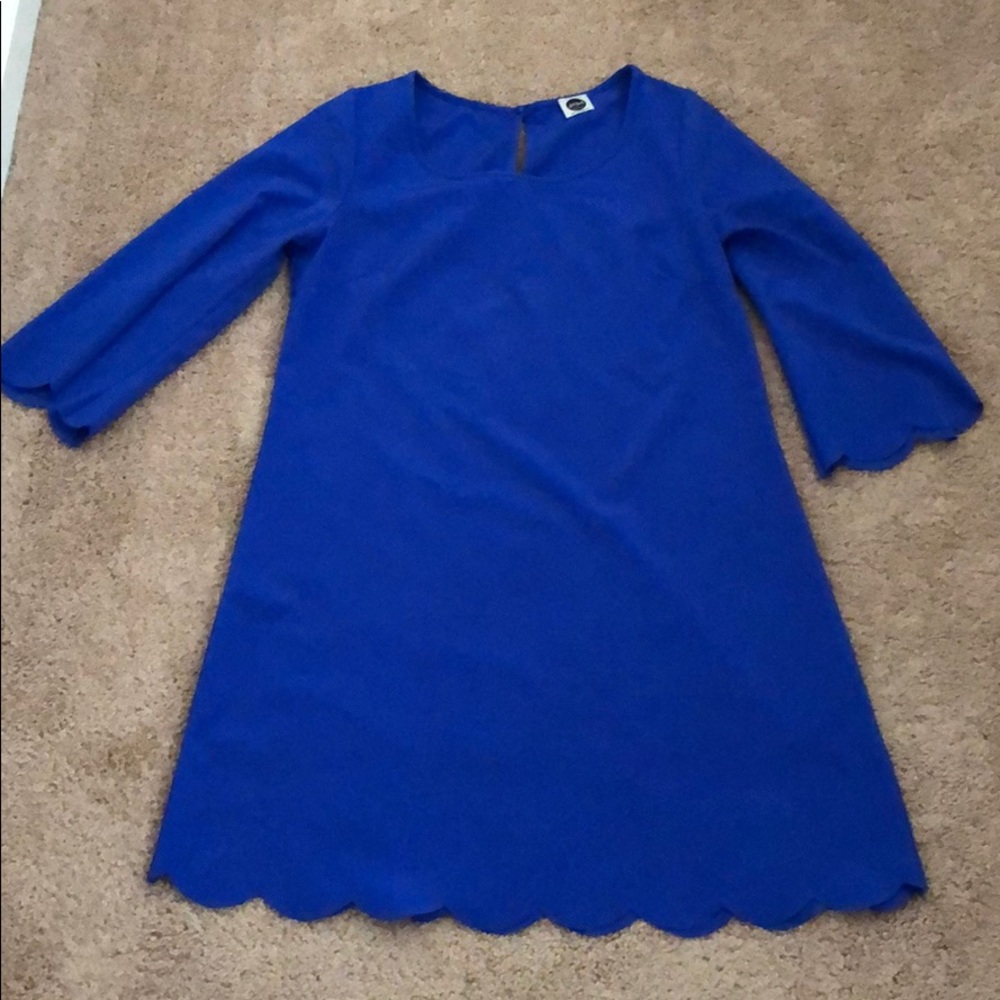 Cobalt blue dress
